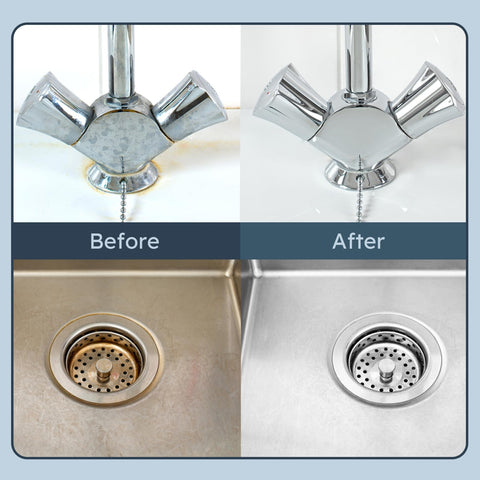 LifeBasis microfiber pads capture dust and moisture for spotless finishes.