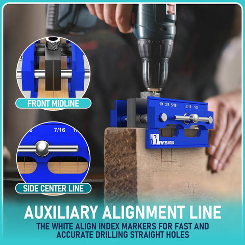 LIFEMODA drill sleeve demonstrates compatibility with up to 2.4 inch depth.