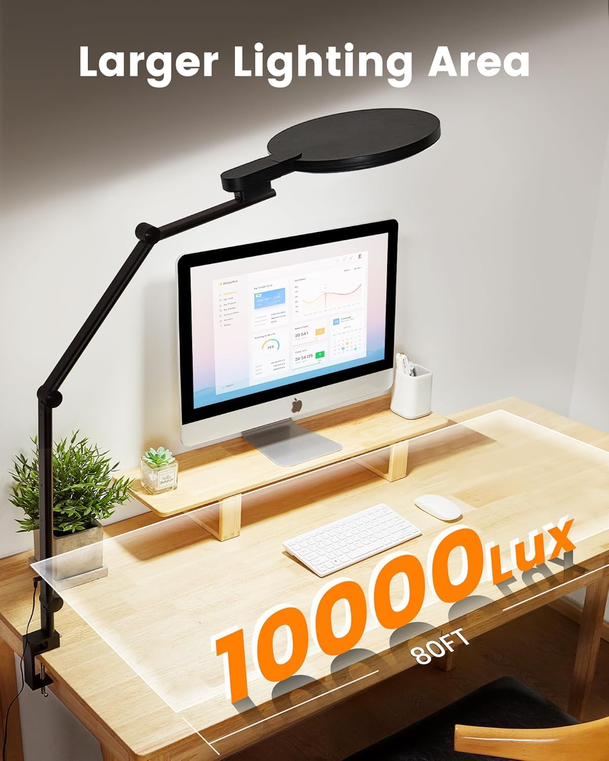 LIFENGSOLER dual USB ports charge devices while you work.