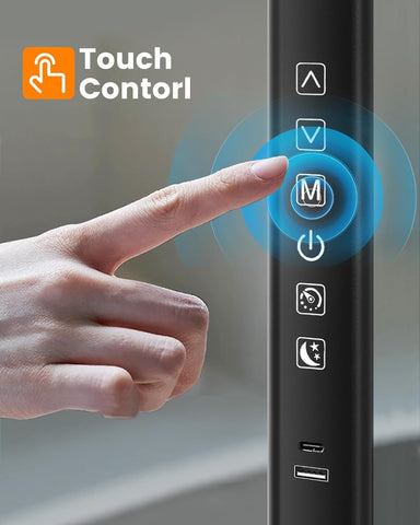 LIFENGSOLER five color temperatures for ambient or task lighting.