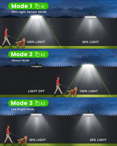 LIFENGSOLER motion-detection solar light active up to 16 feet