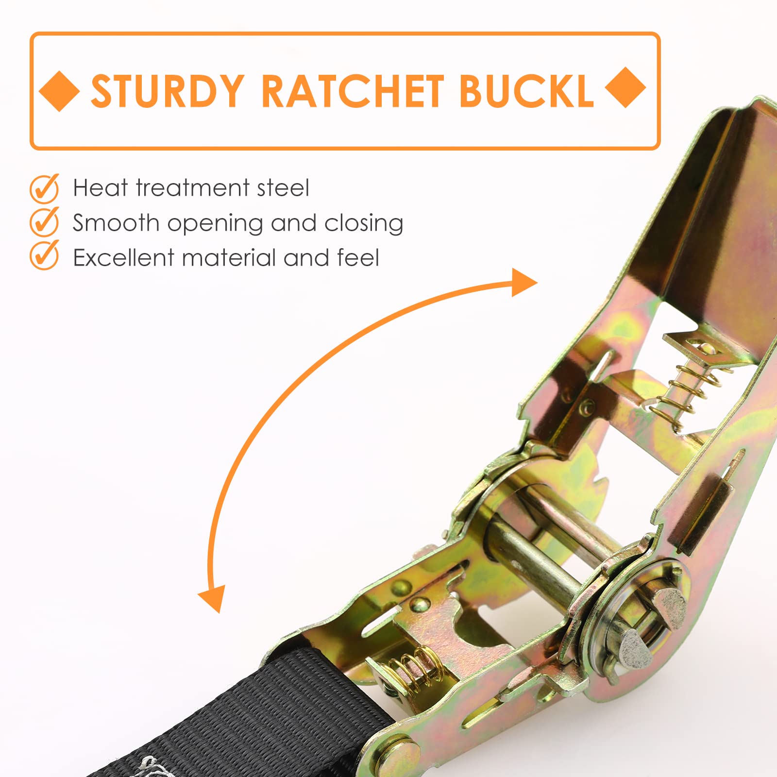 LIFERUN galvanized steel hardware resists rust in challenging conditions.