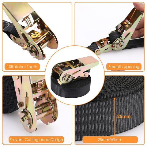 LIFERUN high-strength polyester strap with durable, soft-handling weave.
