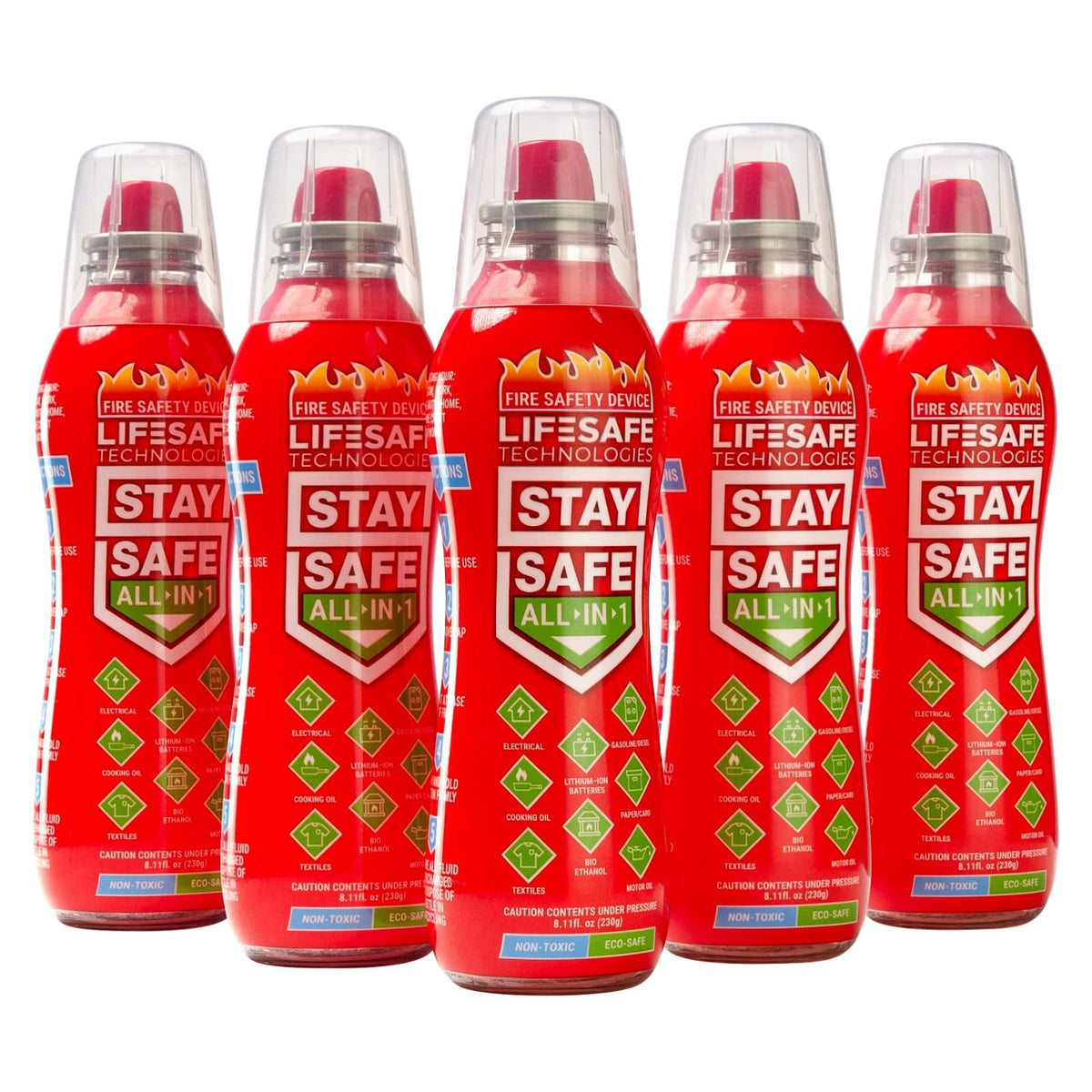 LifeSafe StaySafe all-in-1 spray shows compact design for quick access