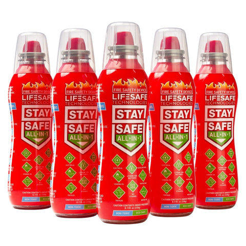 LifeSafe StaySafe all-in-1 spray shows compact design for quick access