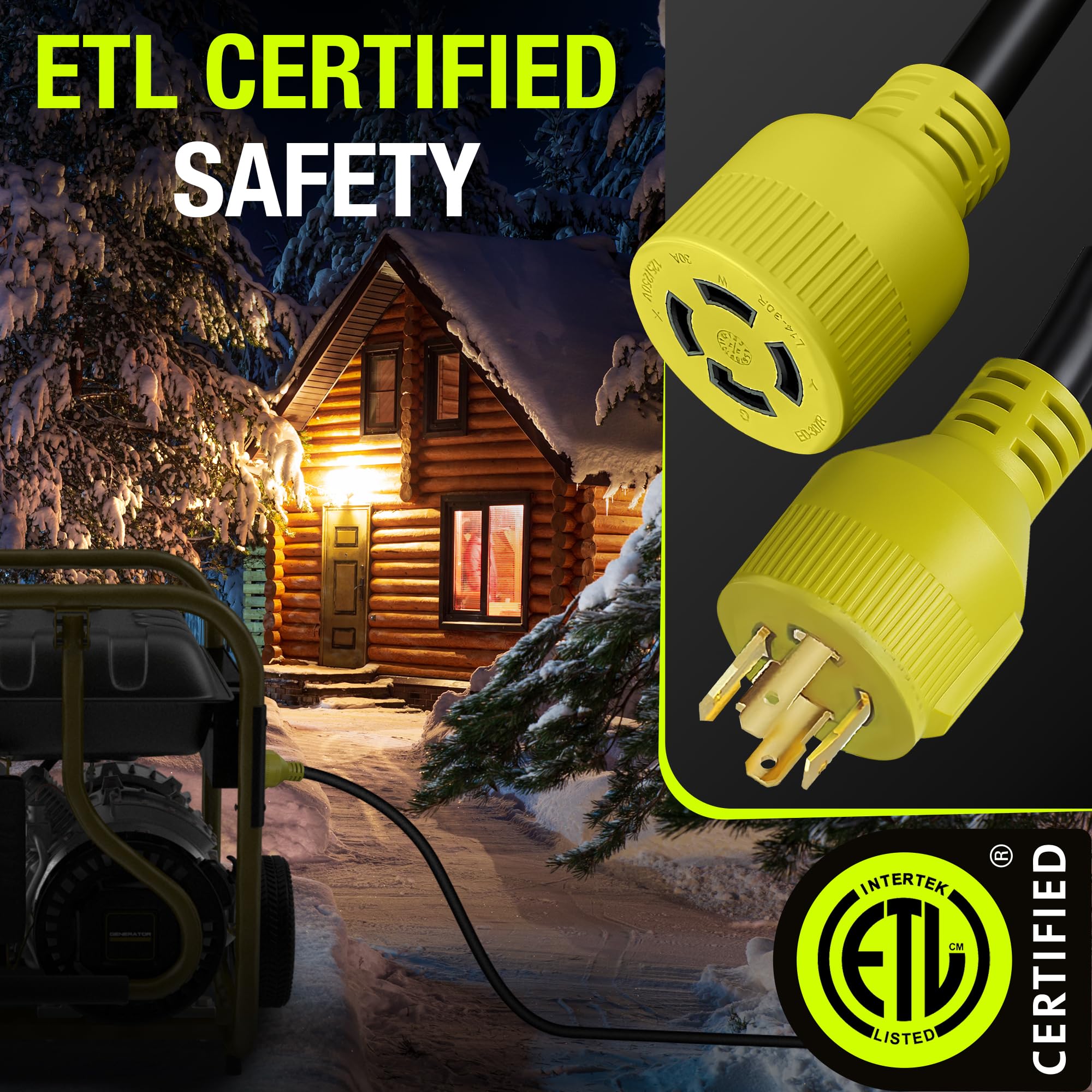 LifeSupplyUSA UL-listed extension cord ensuring safety and reliability for heavy equipment.