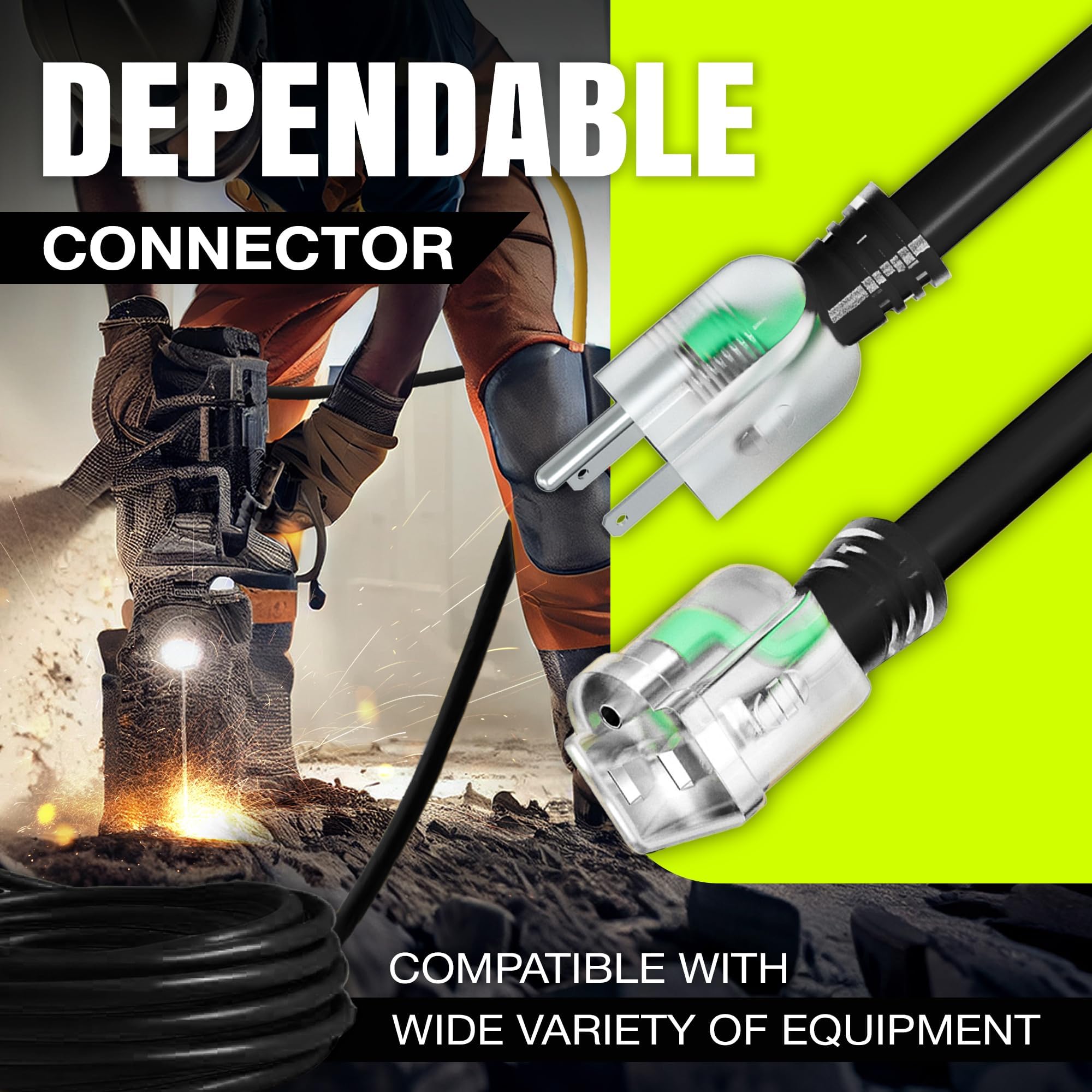 LifeSupplyUSA waterproof design keeps power flowing in wet conditions