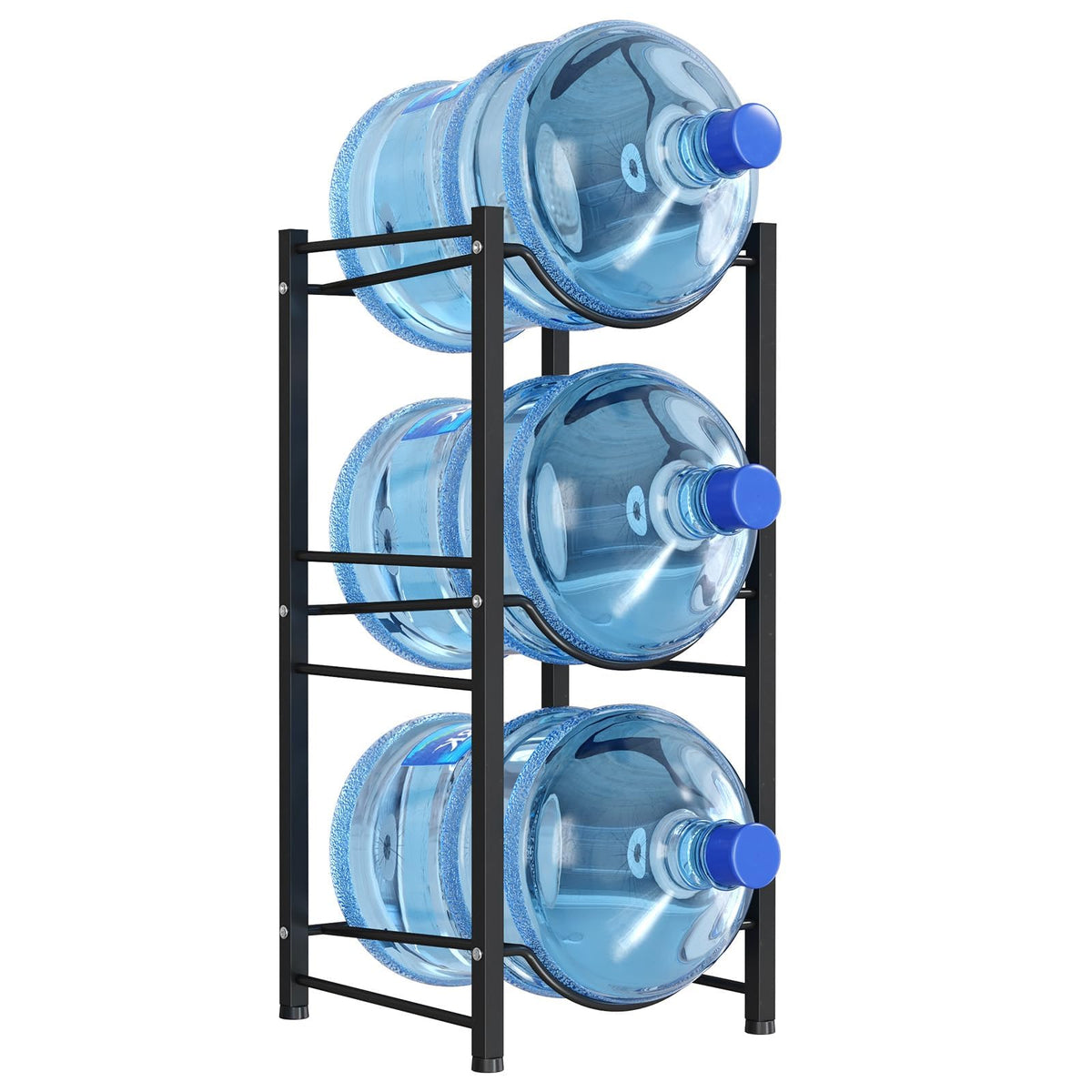 Lifewit 5-gallon jug holder front view shows organized storage.