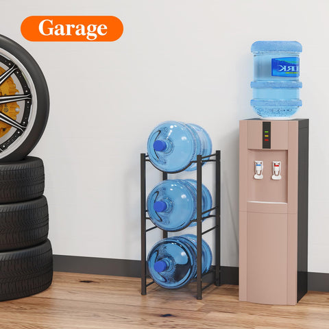 Lifewit detachable shelf in action for easy bottle transfer.