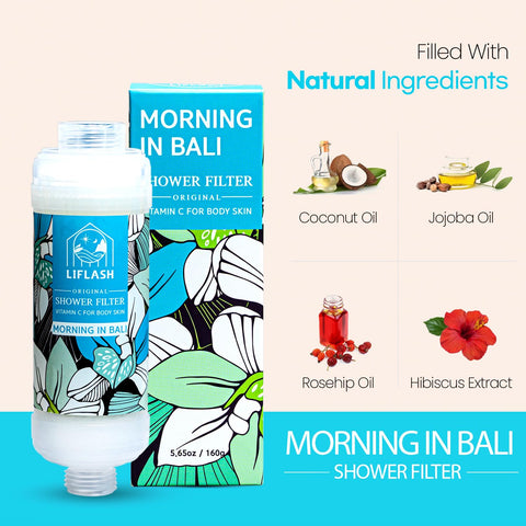 LIFLASH luxurious aromatherapy scent enhances morning shower experience