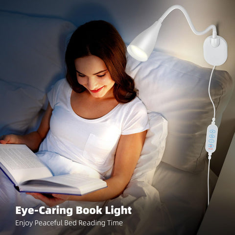 LiFMIRA auto-off timer helps energy efficiency during night reading