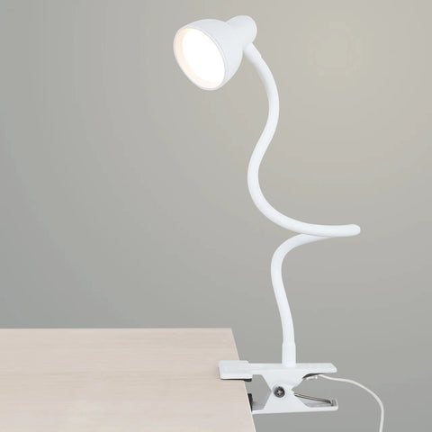LiFMIRA clip-on lamp with 3 color modes for versatile bedside reading