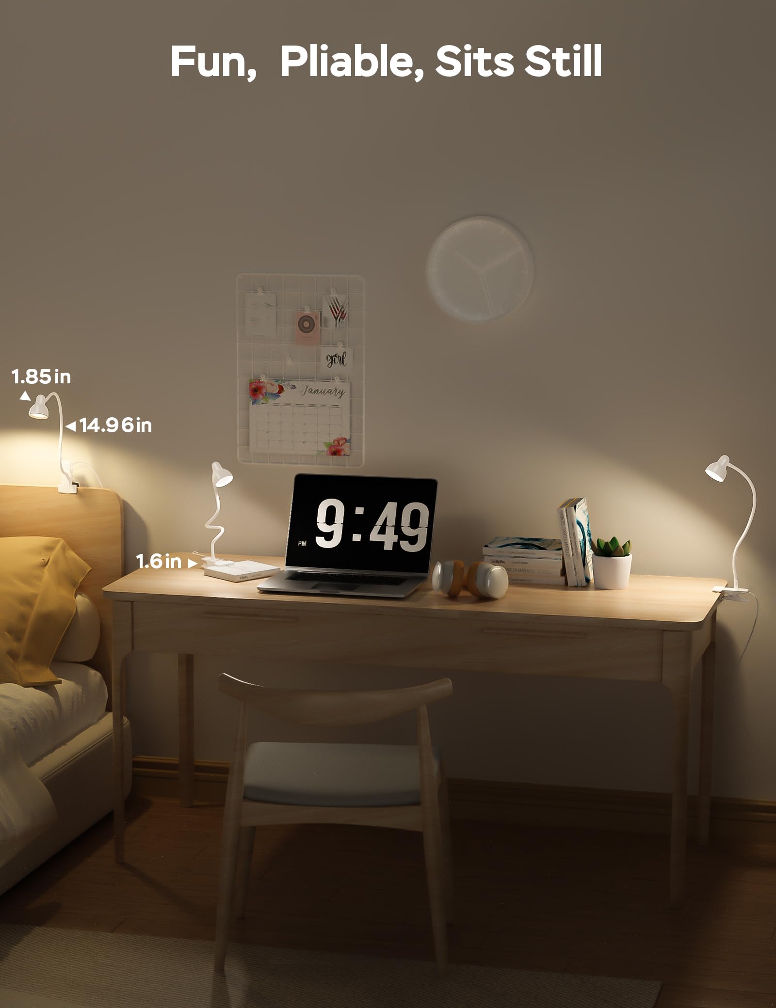 LiFMIRA high-CRI 90+ light reduces eye strain during long reading