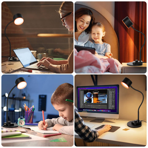 LiFMIRA Desk Lamp offers eye-friendly, flicker-free illumination with high CRI.