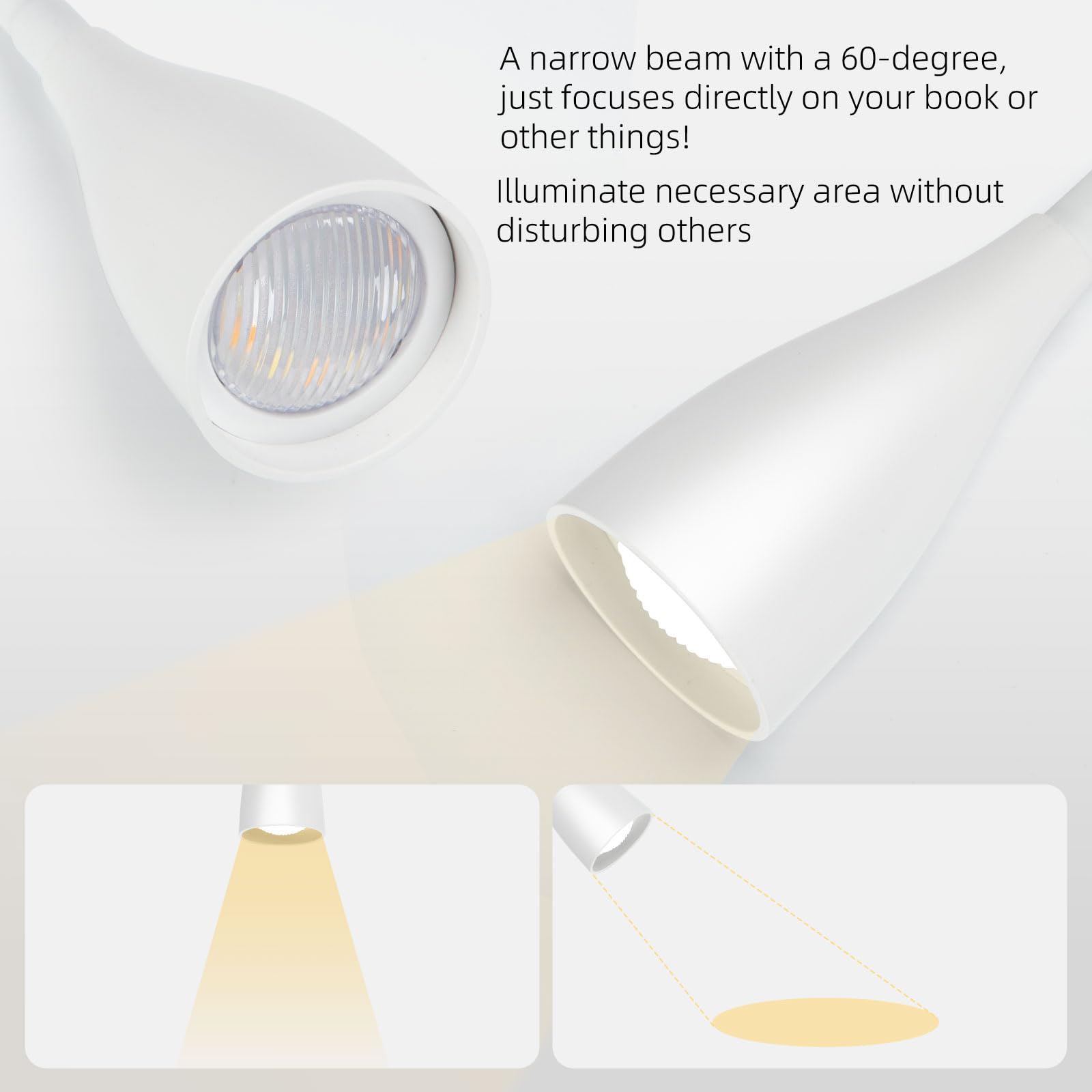 LiFMIRA soft ambient nightlight mode for gentle bedroom glow