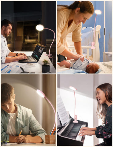 LiFMIRA USB-powered lamp with a long 60-inch cord.