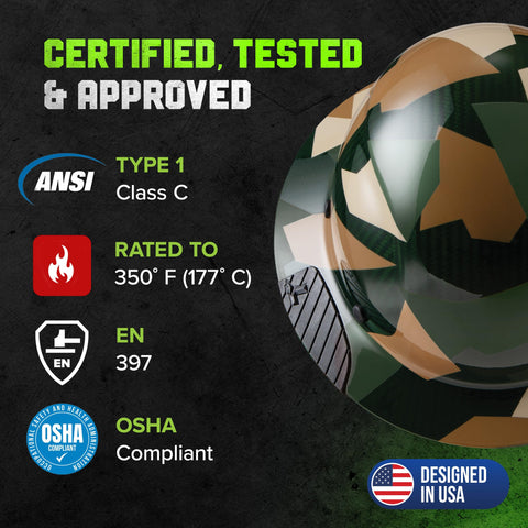 LIFT DAX ANSI certified and heat resistant for hot environments.
