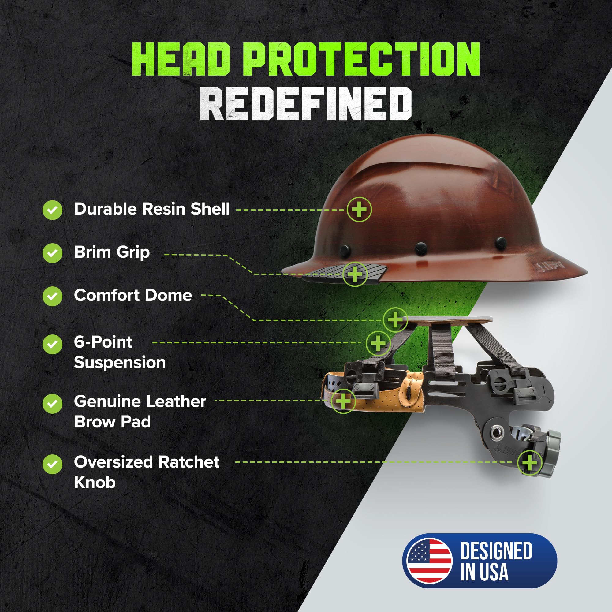 LIFT DAX perforated Clarino comfort dome reduces pressure points during long shifts