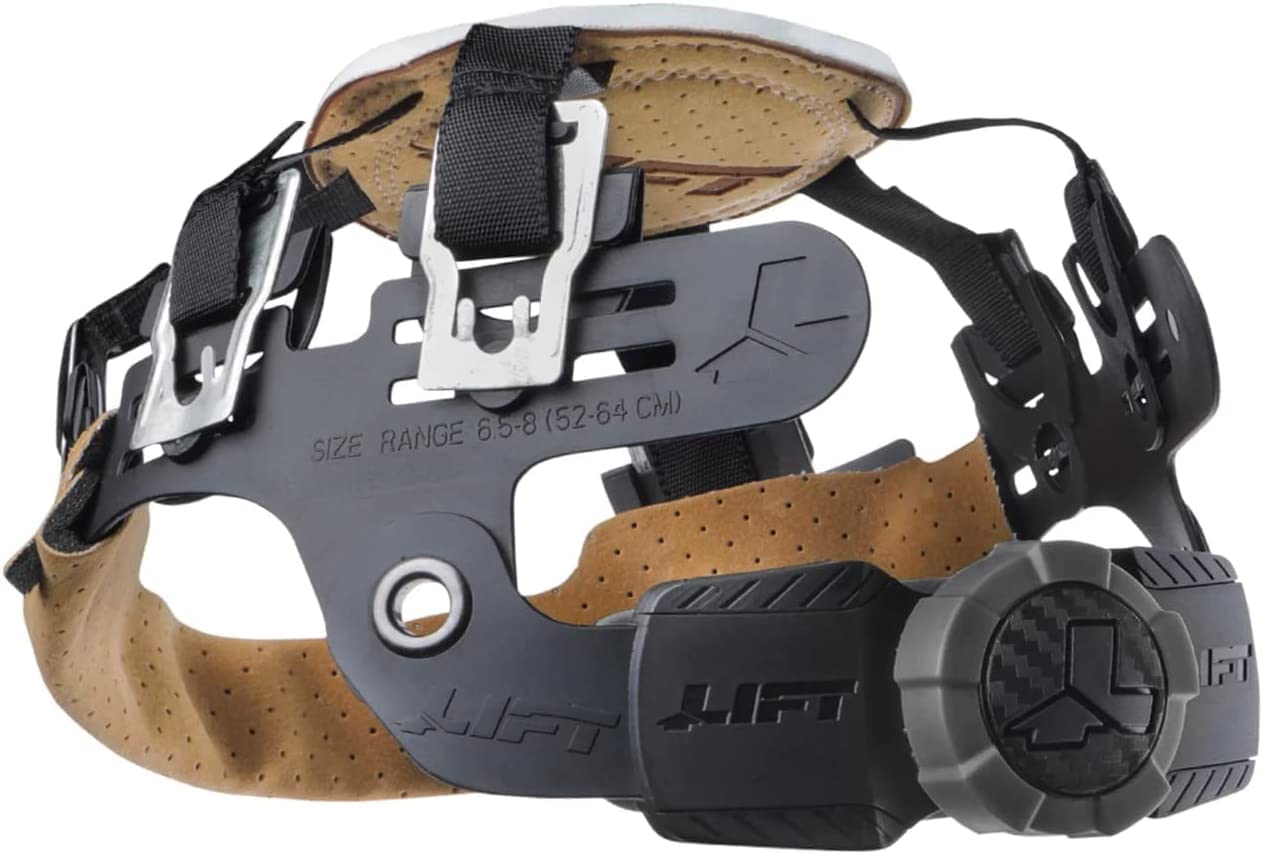 LIFT Safety DAX carbon fiber shell delivers rigidity and lightweight protection for demanding environments.