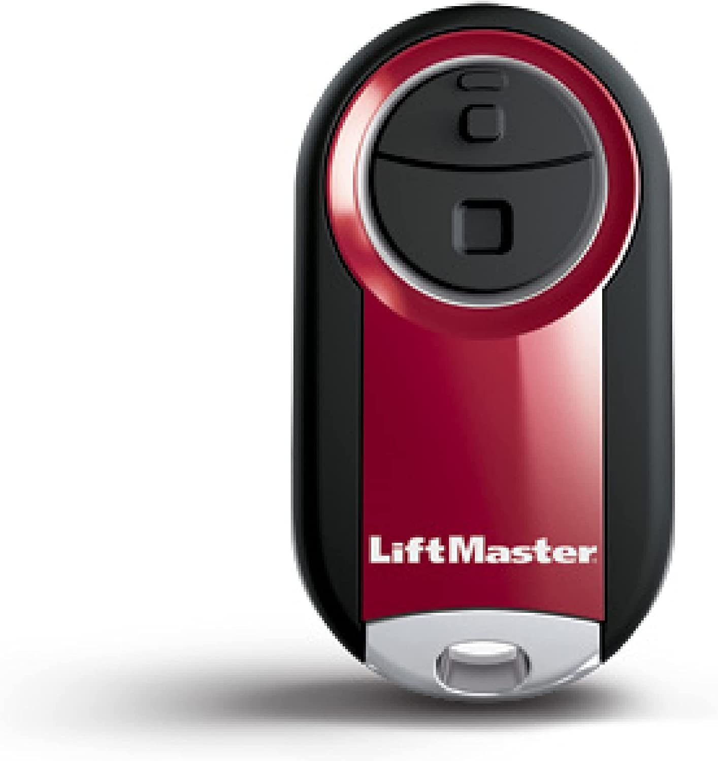 LiftMaster 374UT universal remote front view for quick garage door access.