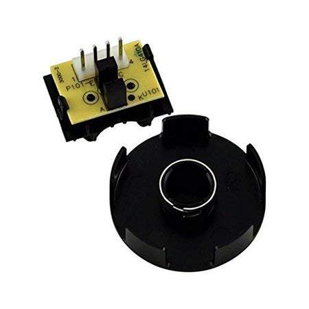 LiftMaster 41C4398A RPM sensor board for garage doors enhances motor feedback and smooth operation.