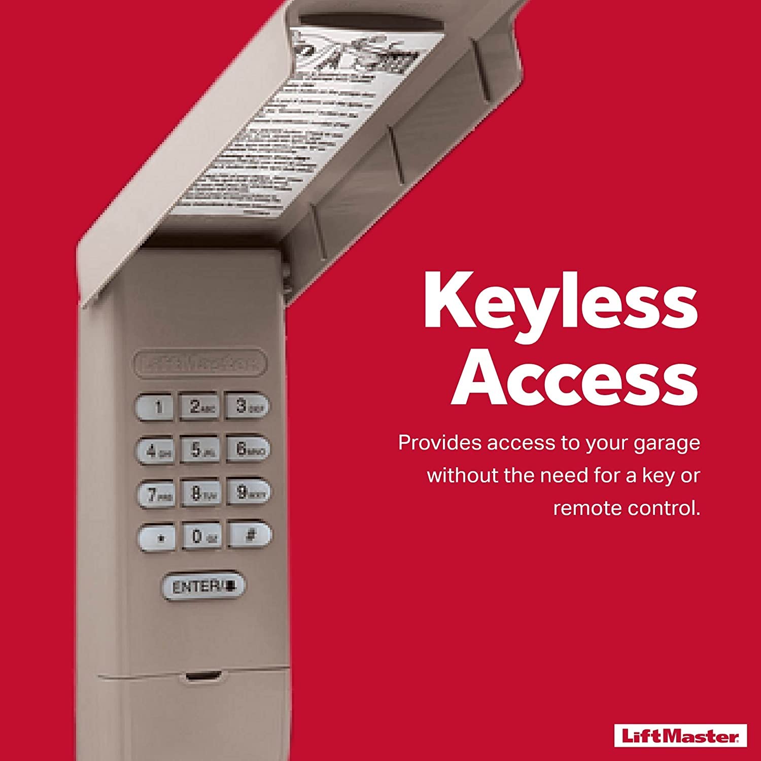 LiftMaster 877LM compatible with Security+ 2.0 openers