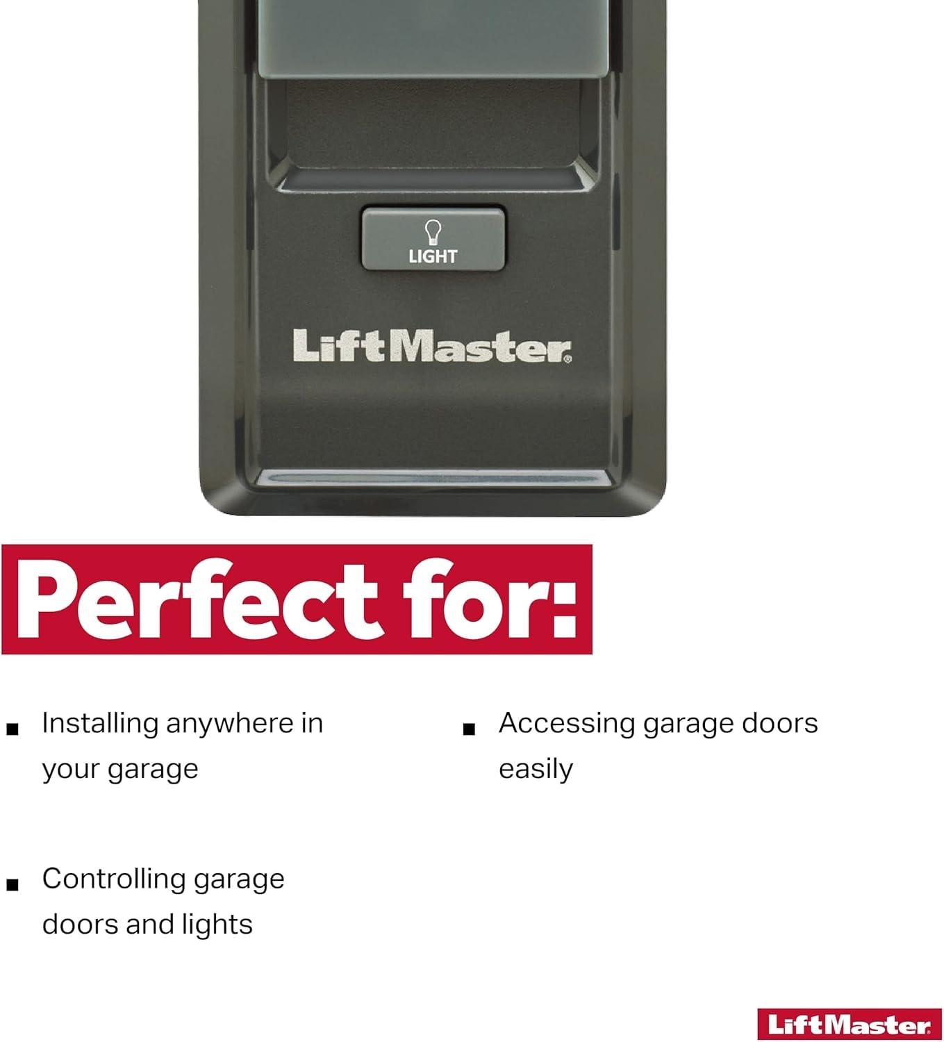 LiftMaster 885LM Security+ 2.0 compatibility for seamless integration with newer openers.