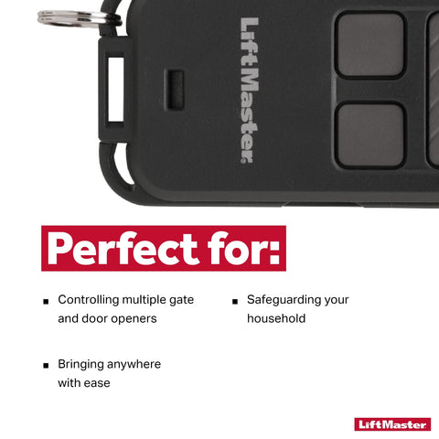 LiftMaster 890MAX LED indicator light showing status during programming.