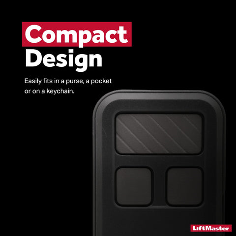 LiftMaster 890MAX remote with battery included for ready-to-use performance.