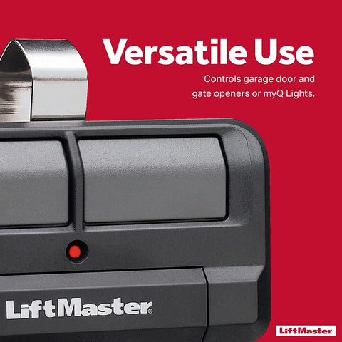 LiftMaster 892LT installed on a gated community gate shows convenient access control.