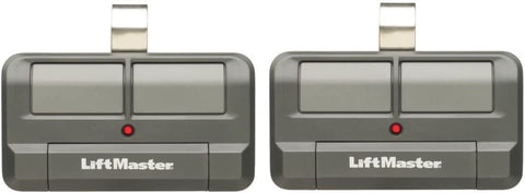 LiftMaster 892LT remote front view shows compact design for gate and garage access.