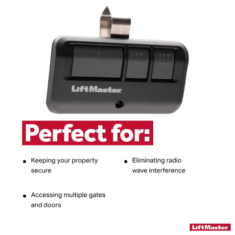 LiftMaster 893Max Security+ 2.0 remote packaging highlighting compatibility.