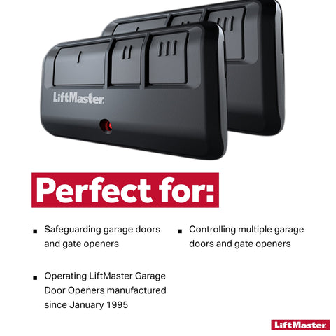 LiftMaster LED indicator guides programming and status checks.