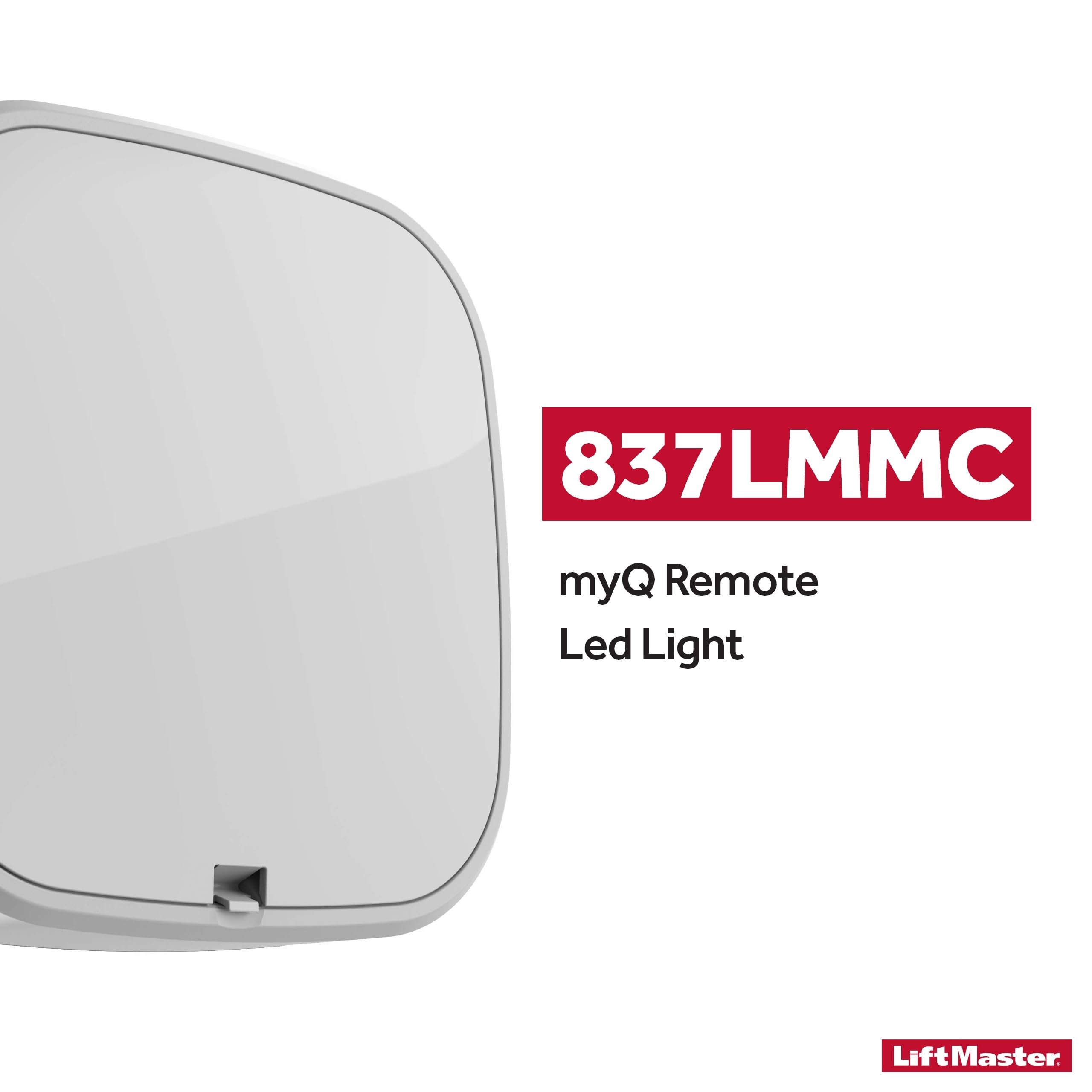 LiftMaster MyQ LED garage light wall-mount brightens tight corners.