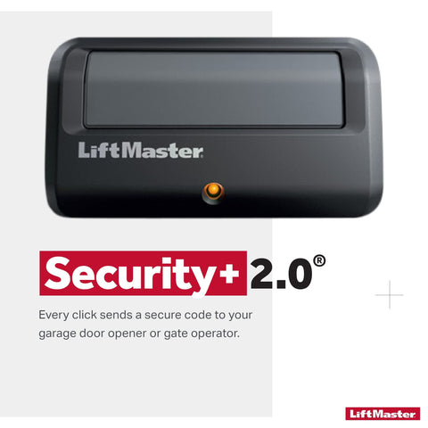 Security+ 2.0 technology helps reduce interference for reliable control.