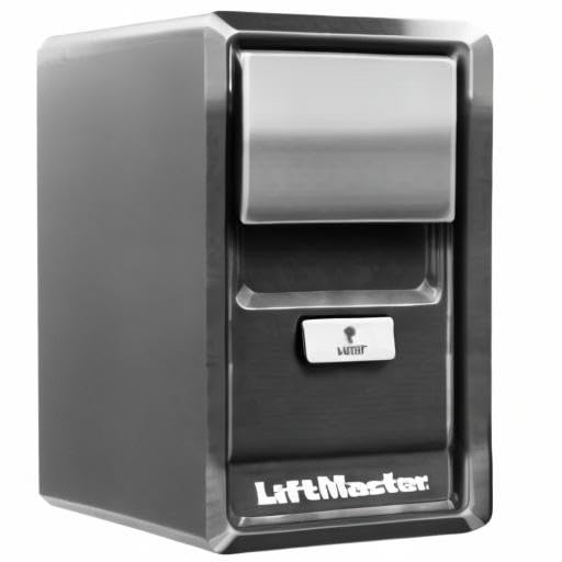 LiftMaster 882LMW Wi-Fi learn mode indicator highlights setup process.