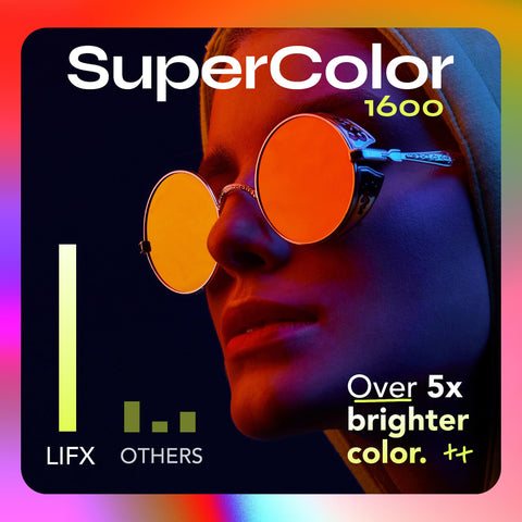 LIFX Color PAR38 offers millions of colors and tunable whites