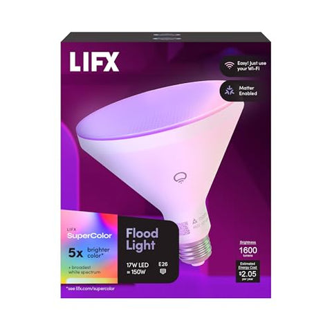 LIFX Color PAR38 ideal for outdoor entertaining lighting