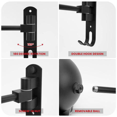 LIFXIZE dual-sphere design-assembly shows two heights and hooks for gear.