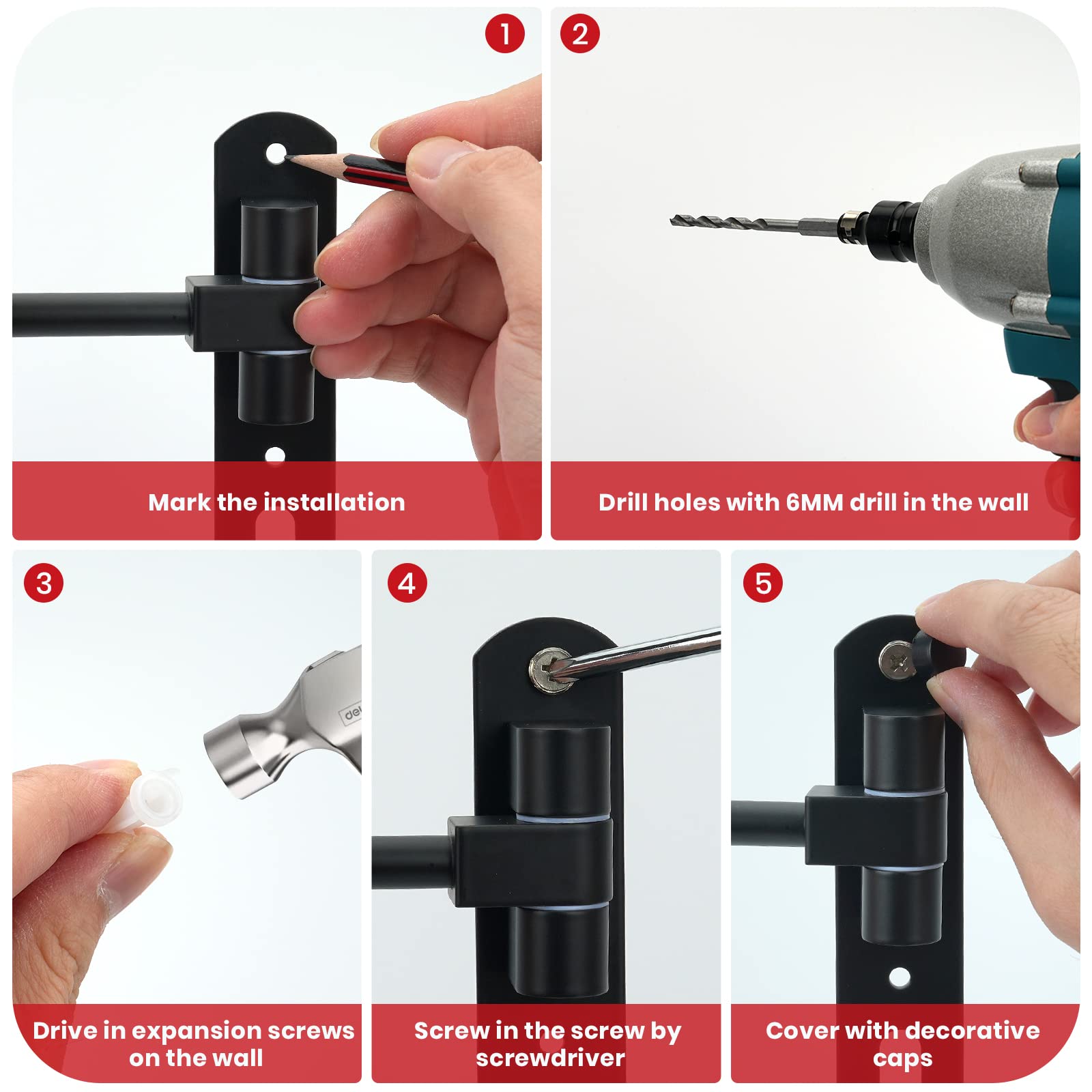 LIFXIZE wall-mount-bracket-installation guide demonstrates quick setup steps.