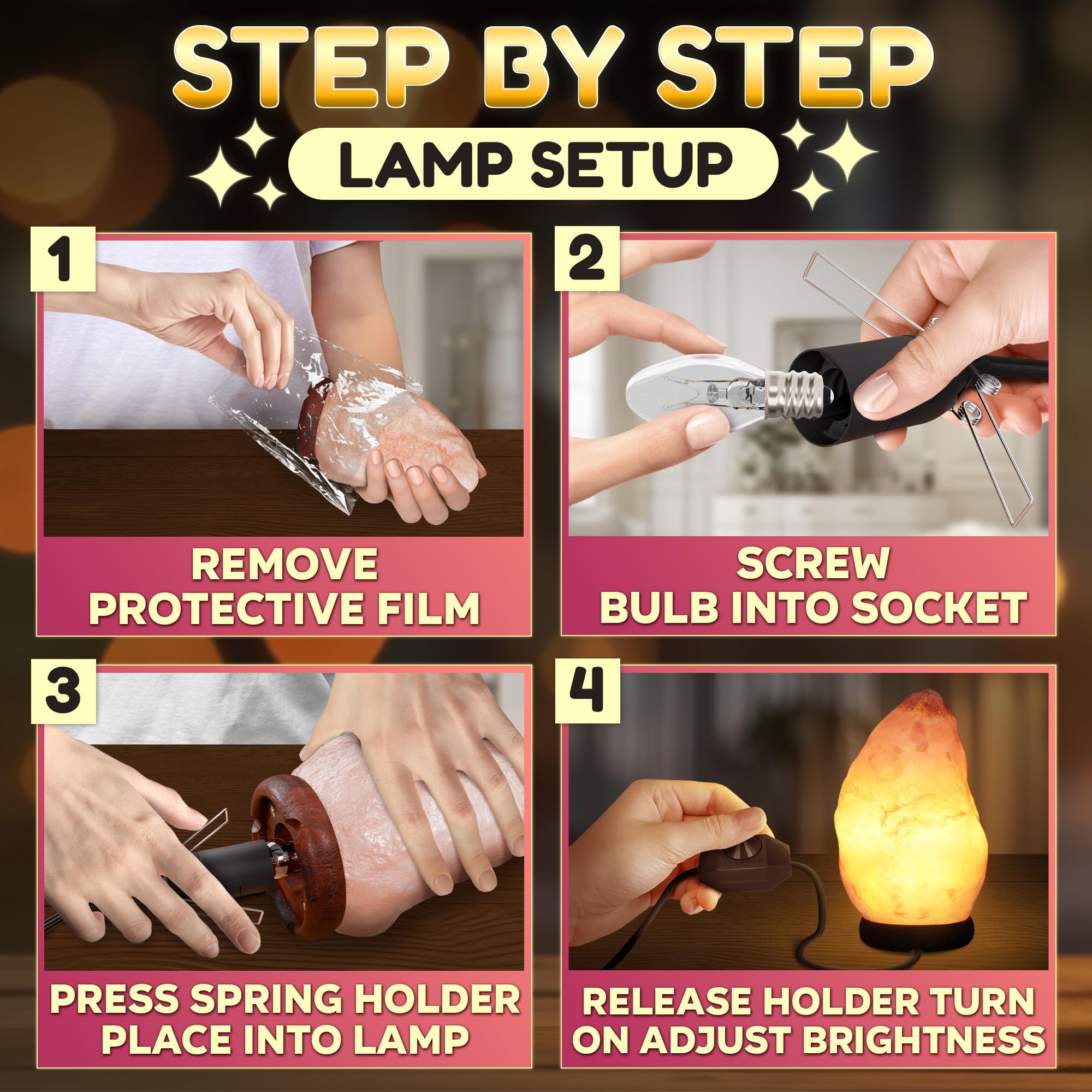 Light You cozy glow lamp creating atmosphere for yoga or reading