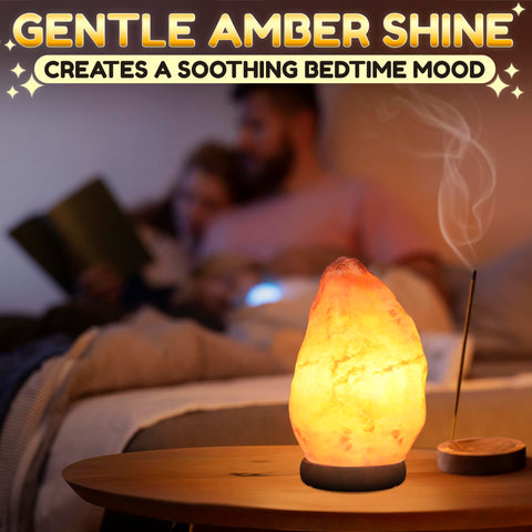 Light You Himalayan pink lamp adding warm charm to meditation spaces