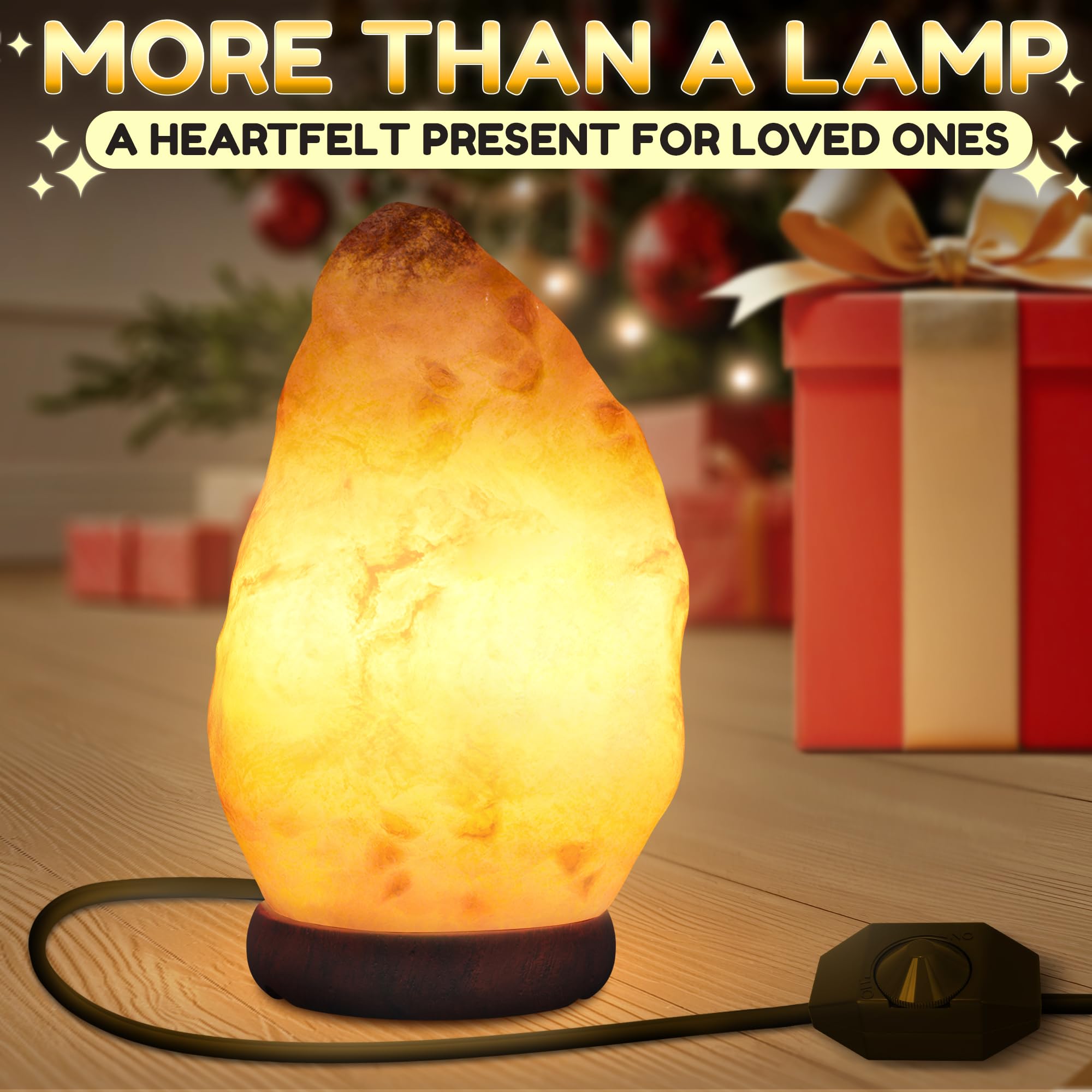 Light You unique stone lamp highlighting handcrafted character at dusk