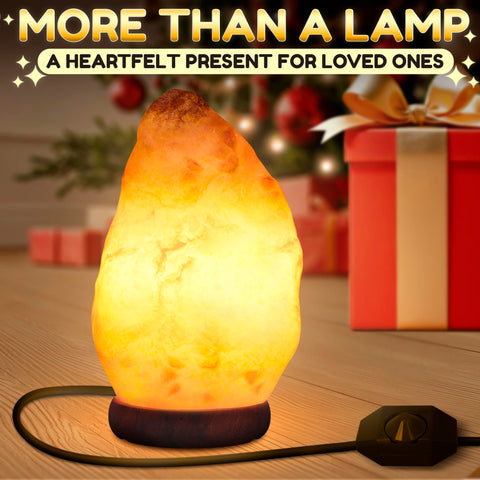 Light You unique stone lamp highlighting handcrafted character at dusk