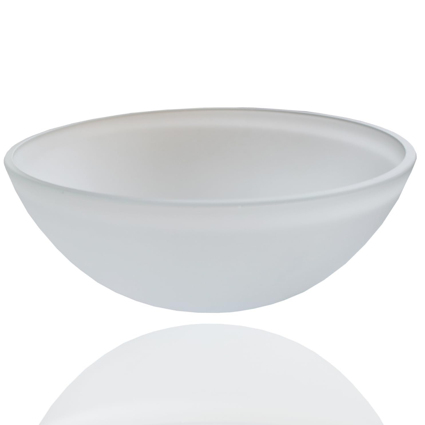 LightAccents frosted glass shade with 11.57 inch diameter for ceiling fixtures, diffused illumination.