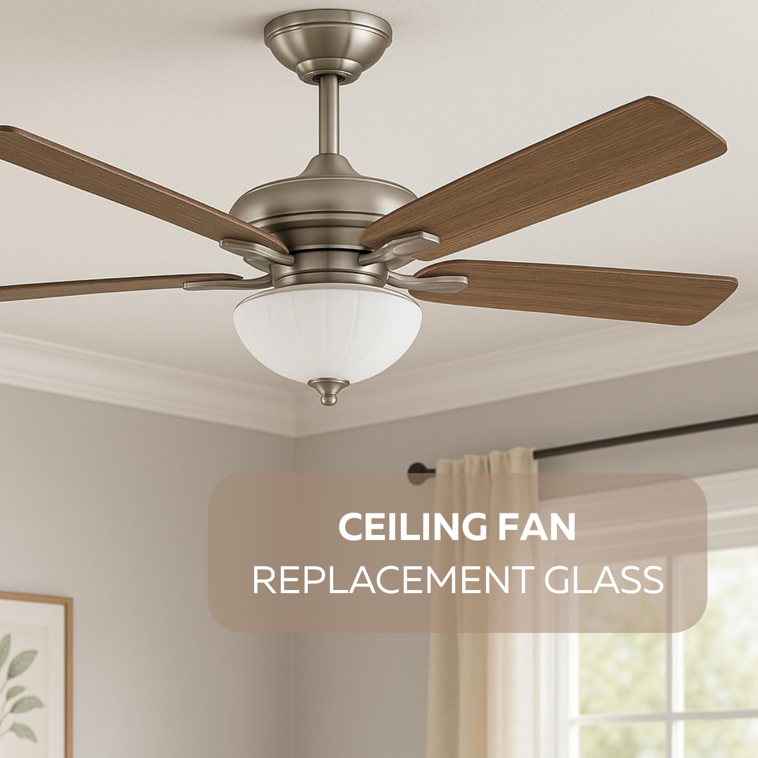 LIGHTACCENTS pendant and semi flush shade for versatile use