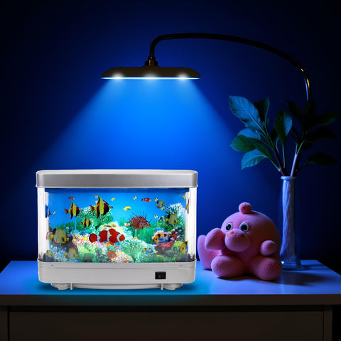 Lightahead Sensory Aquarium Lamp office use enhances tranquil workspace