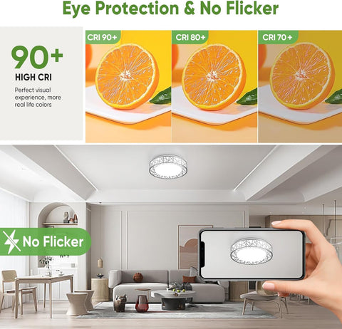 Lightania versatile indoor light suitable for bedroom, kitchen, and hallway.