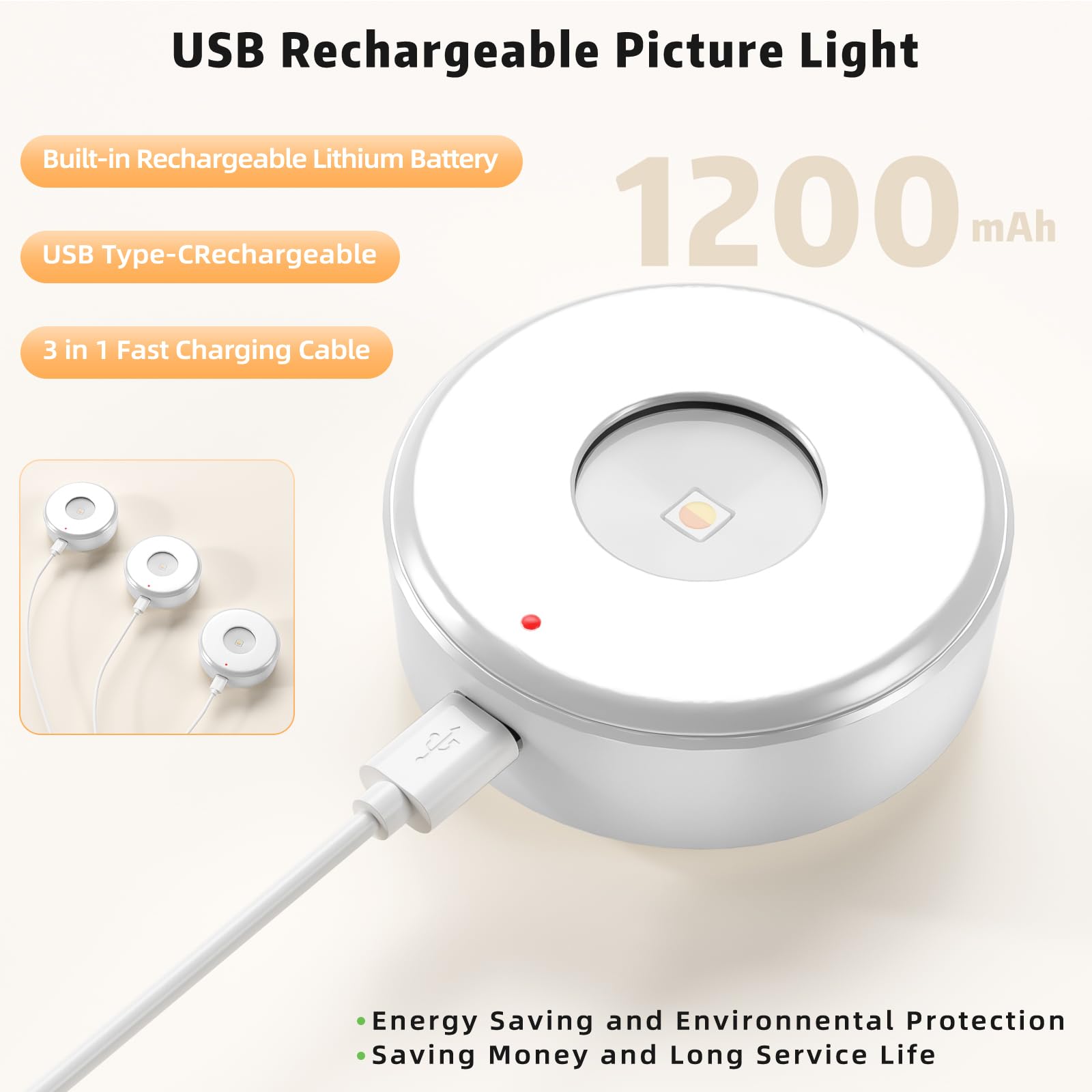 Lightbiz dimmable picture light offers flexible brightness for displays.