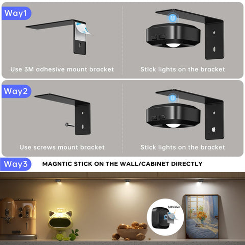 Lightbiz easy installation includes brackets and screws for fast setup